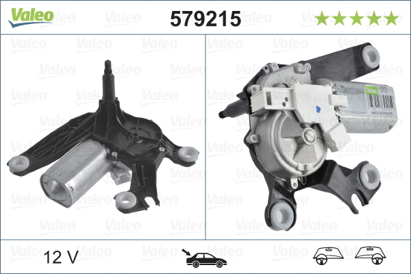 Motore tergicristallo - 579215 VALEO